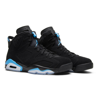 Air Jordan 6 Retro 'UNC Black/University Blue' 384664-006