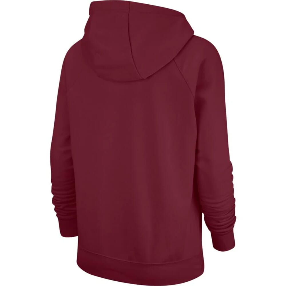 Nike Sportswear Essential Fleece Pullover Hoodie Maroon  BV4124-638 Women's